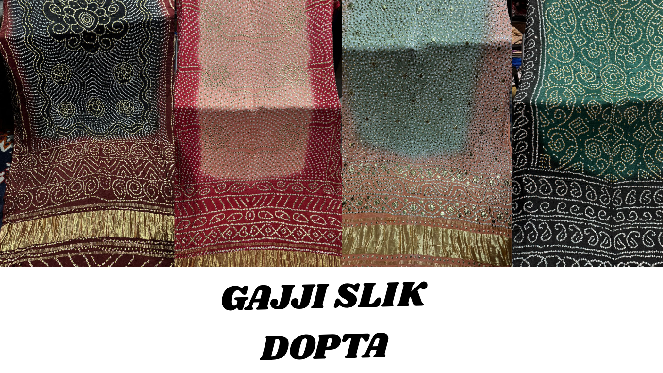 Gajji silk Dupatta