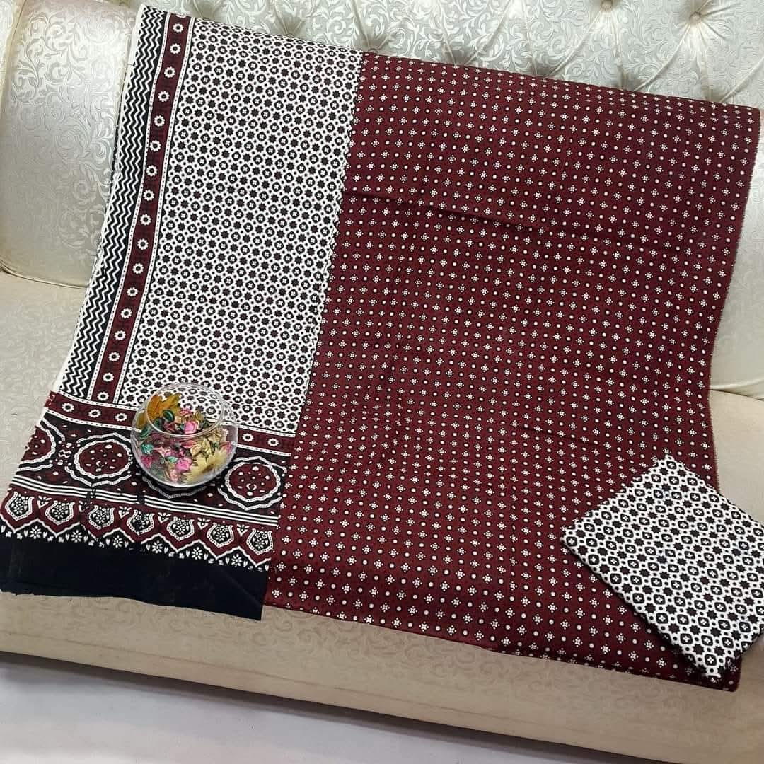Ajrak cotton suits